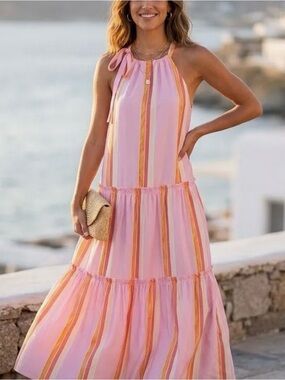 Club Monaco Halter Dress. NWT